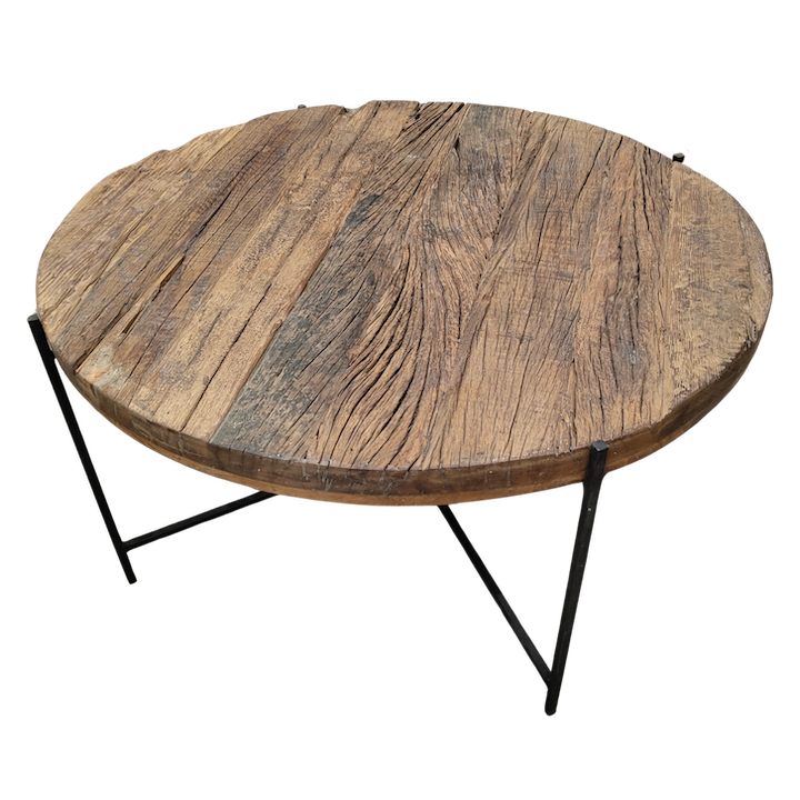 RUSTIC SLEEPER COFFEE TABLE