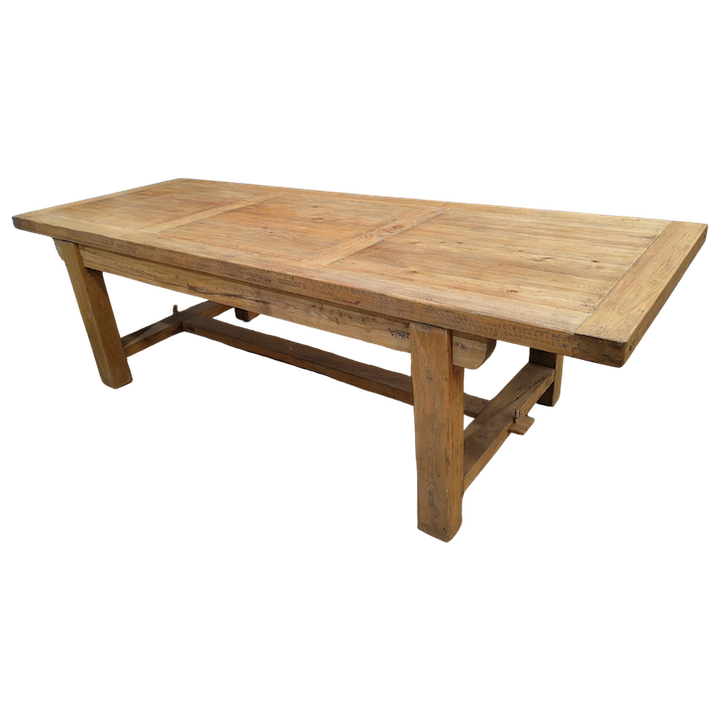 2.8M SCRUBBED DINING TABLE