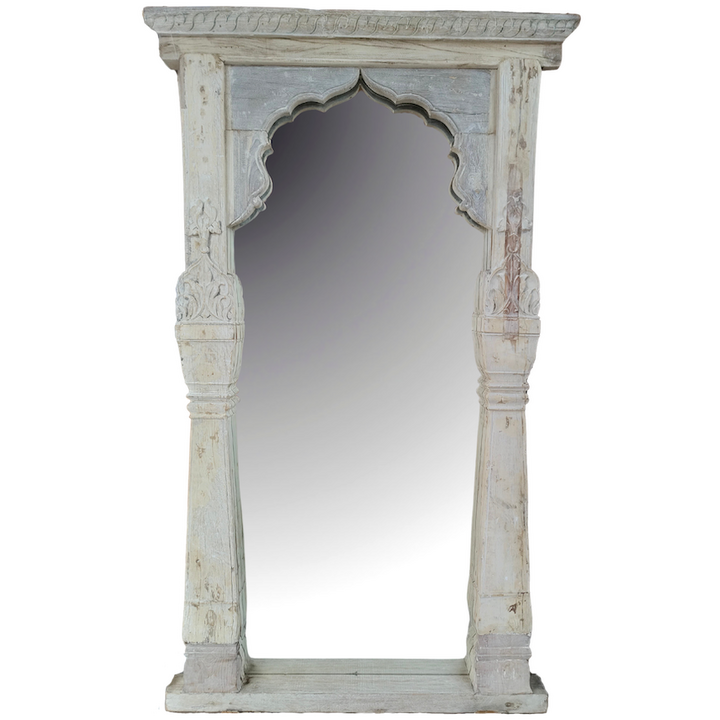 2M BLEACHED ARABESQUE MIRROR