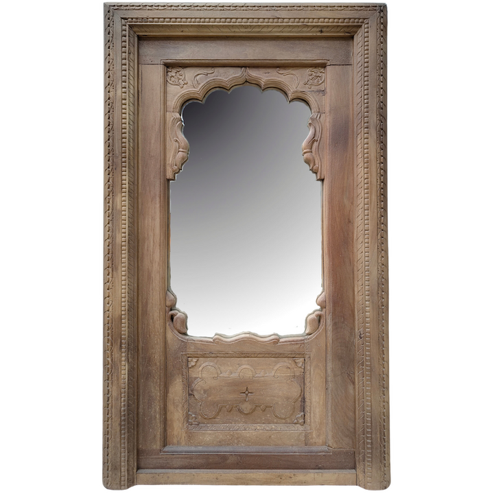 1.65M TEAK ARABESQUE MIRROR