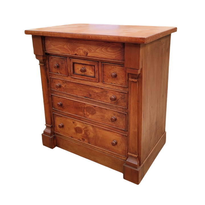 HUON PINE APPRENTICE CHEST OF DRAWERS