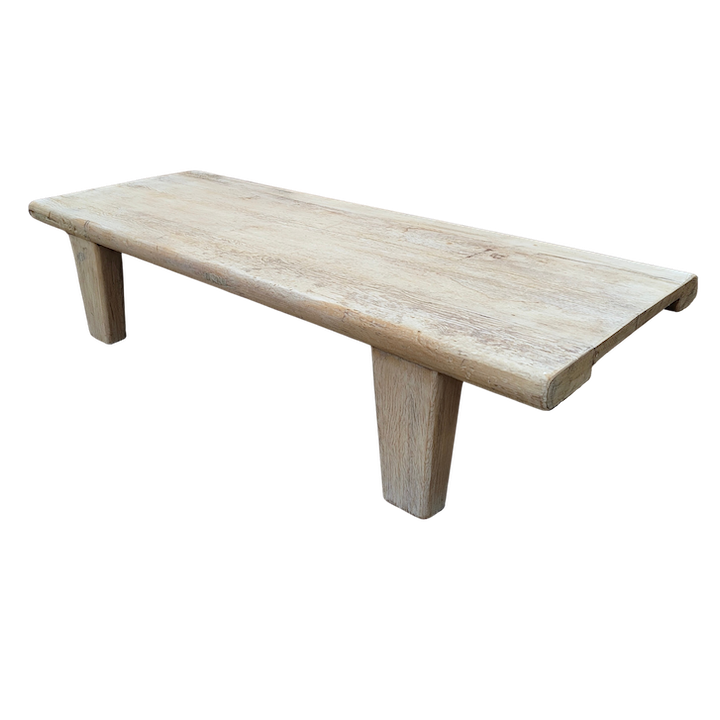 1.74M SCRUBBED ELM COFFEE TABLE