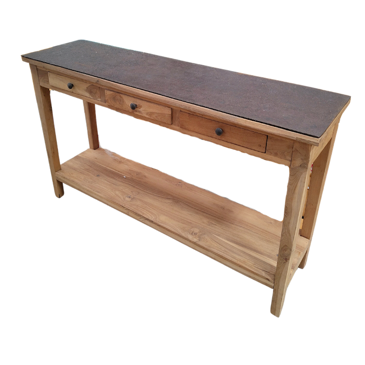 1.3M HIMALAYA METAL TEAK CONSOLE