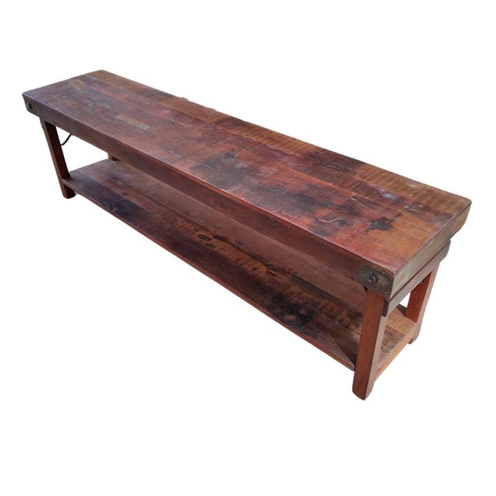 1.53M TEAK BENCH SEAT