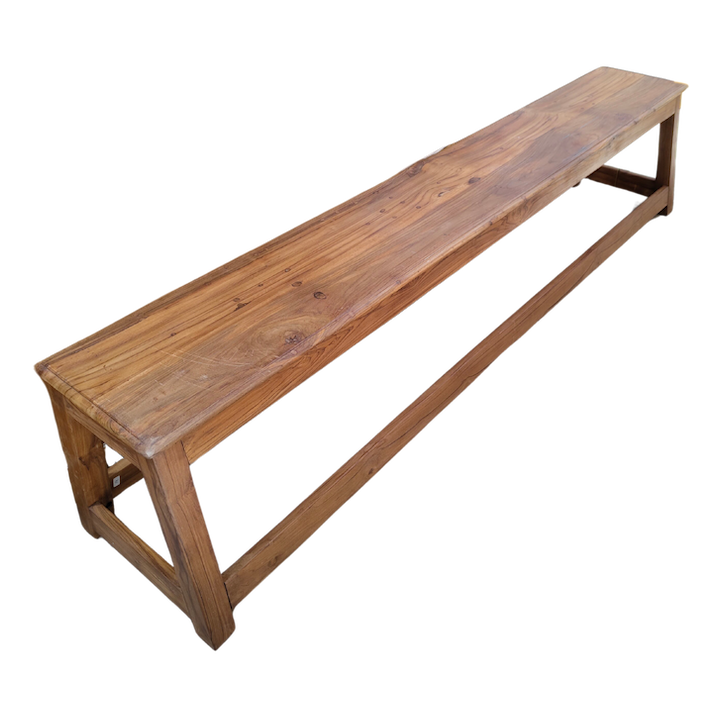 2.15M TEAK BENCH SEAT