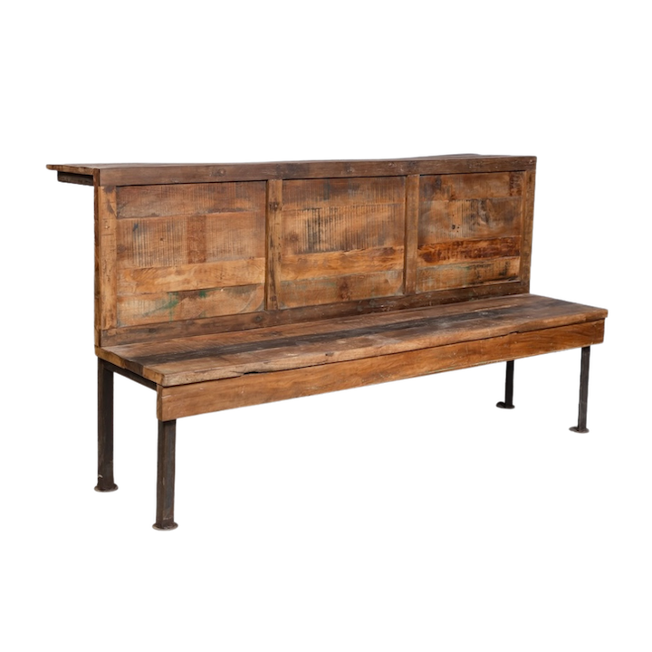 SOLID TEAK BENCH SEAT